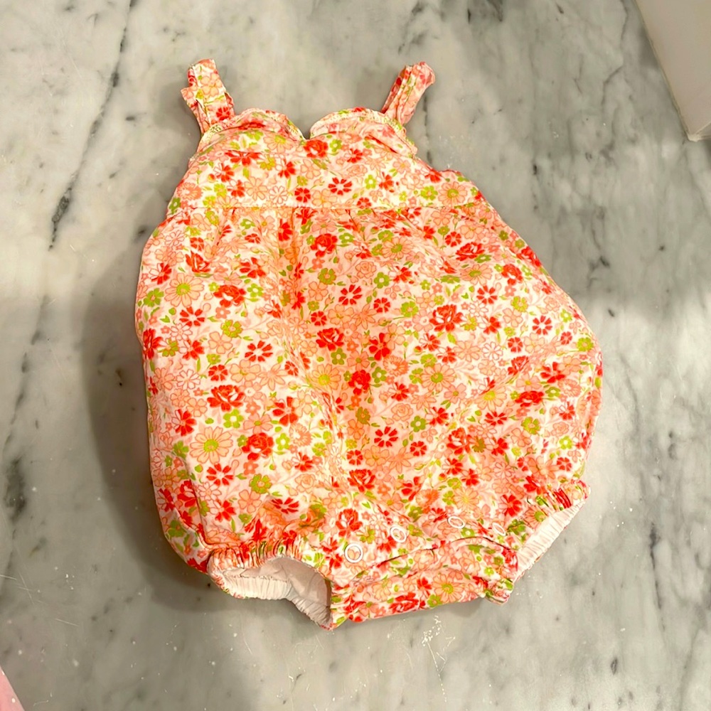 Janie and Jack adorable infant bubble romper